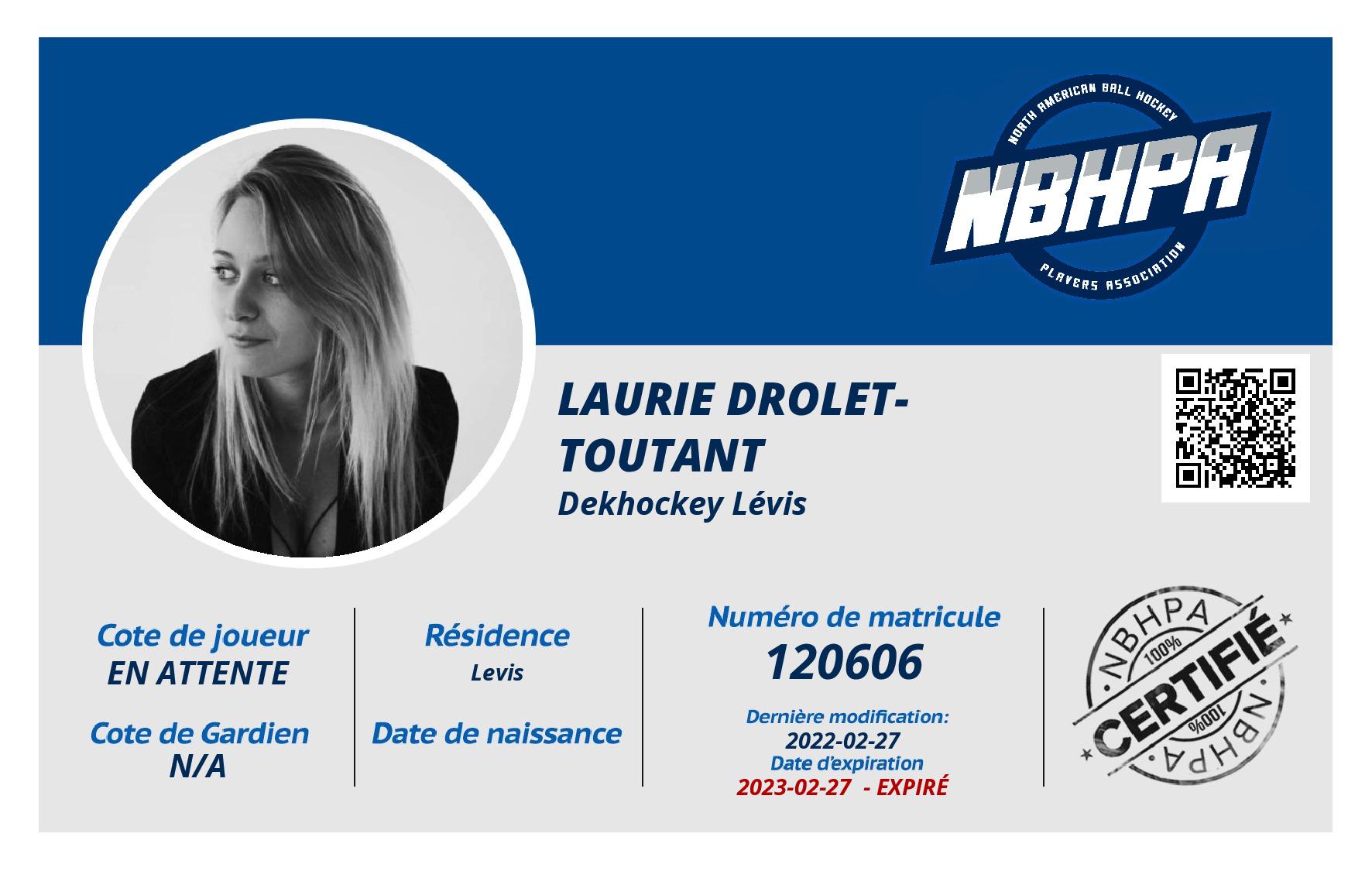 Laurie Drolet-Toutant