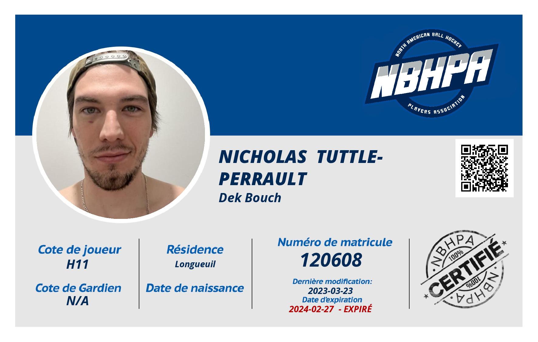 Nicholas  Tuttle-Perrault