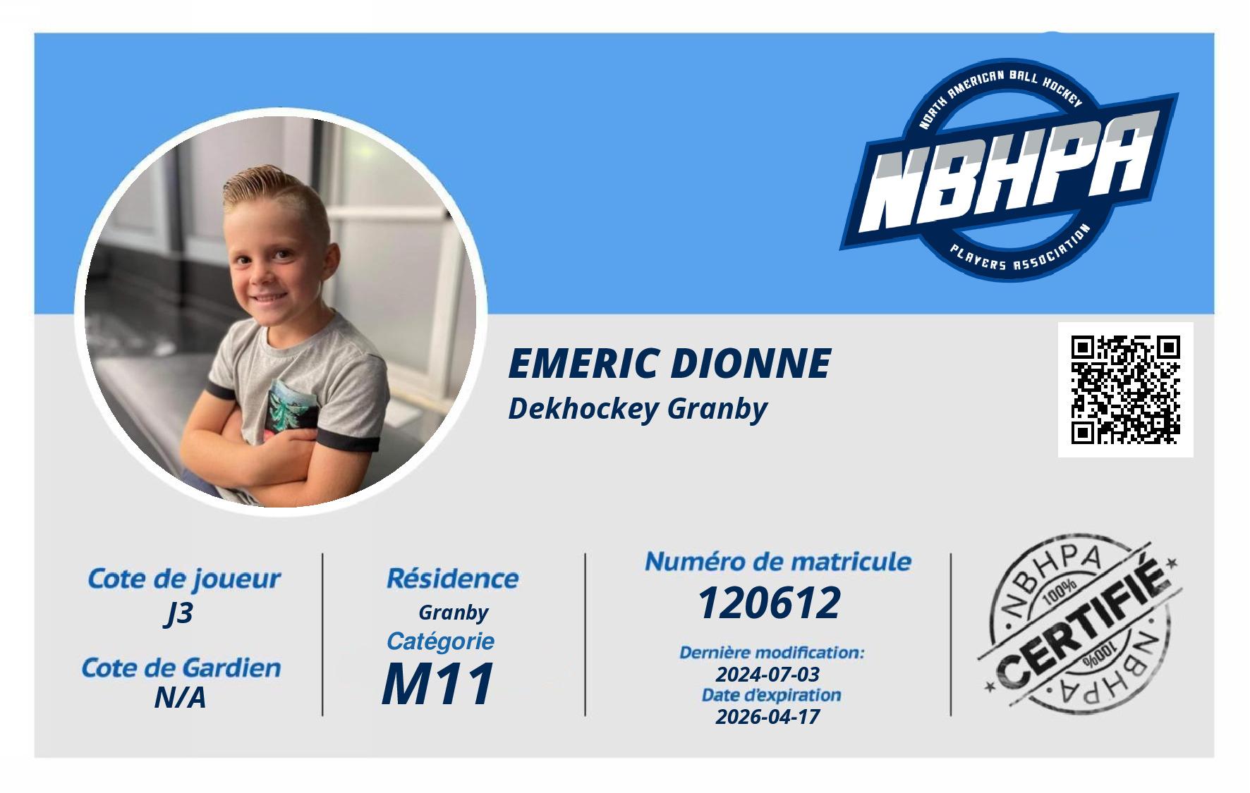 Emeric Dionne