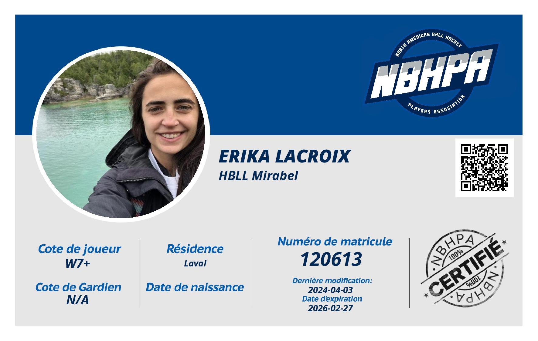 Erika Lacroix