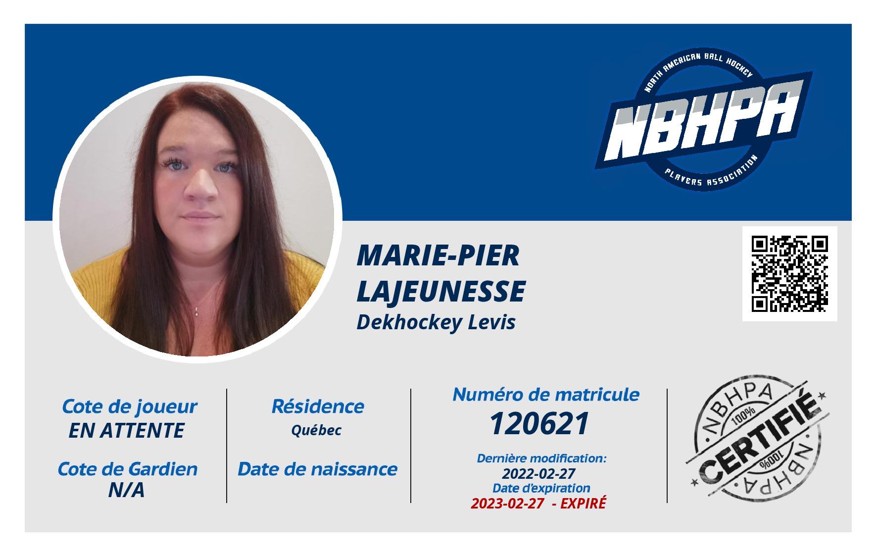 Marie-pier Lajeunesse