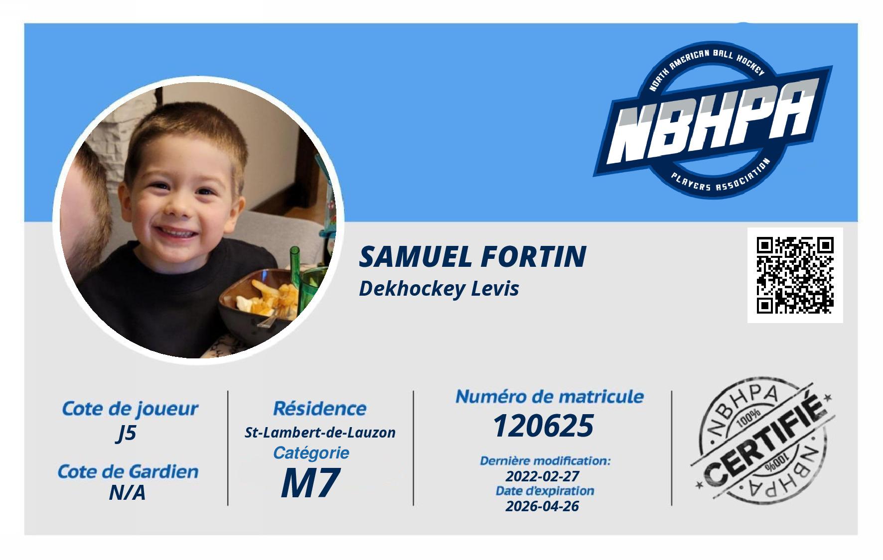 Samuel Fortin