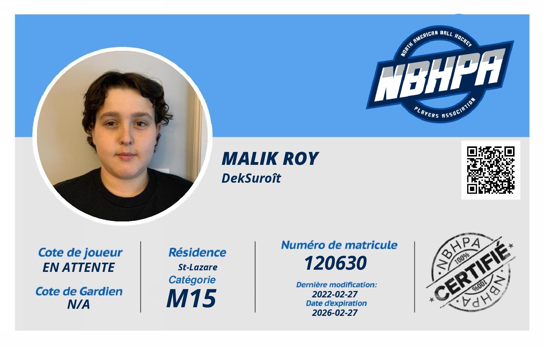 Malik Roy