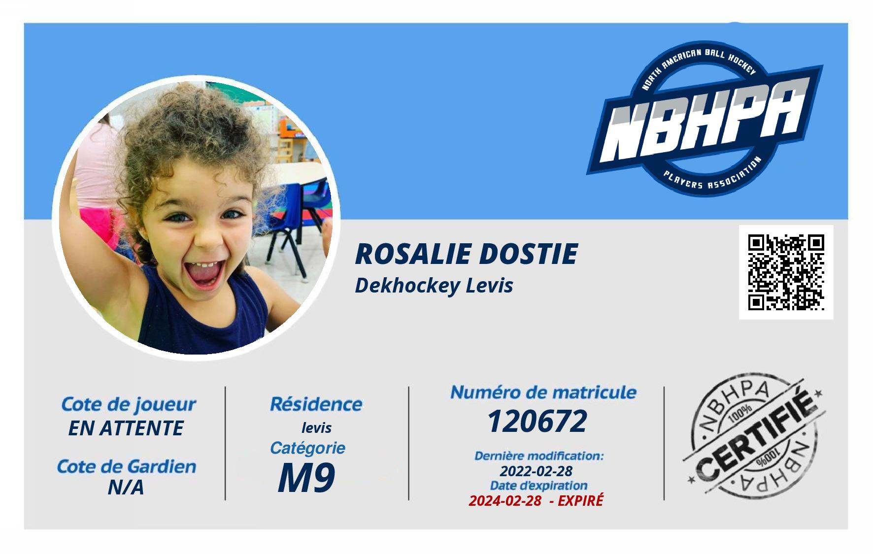 Rosalie Dostie