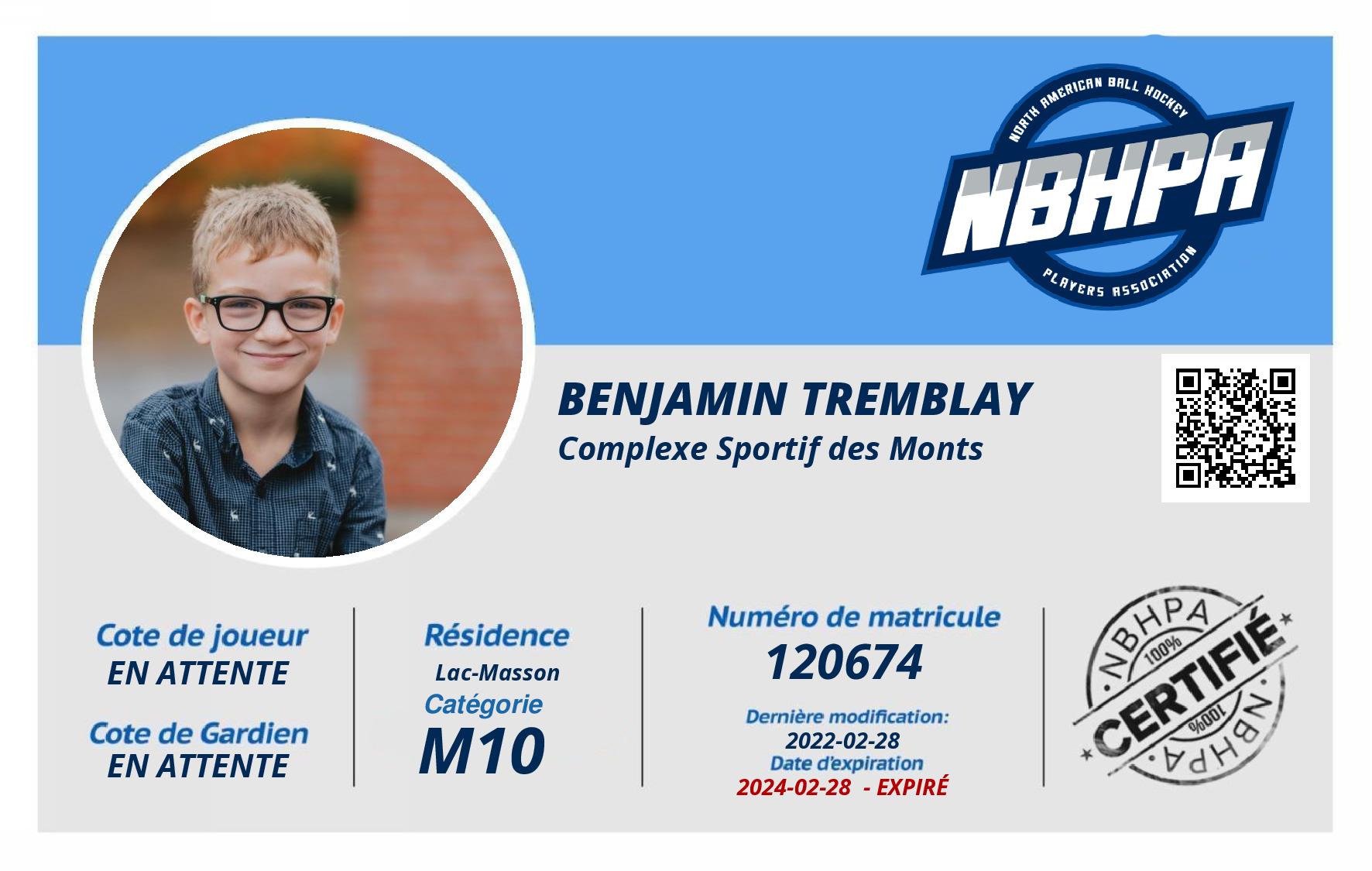 Benjamin Tremblay