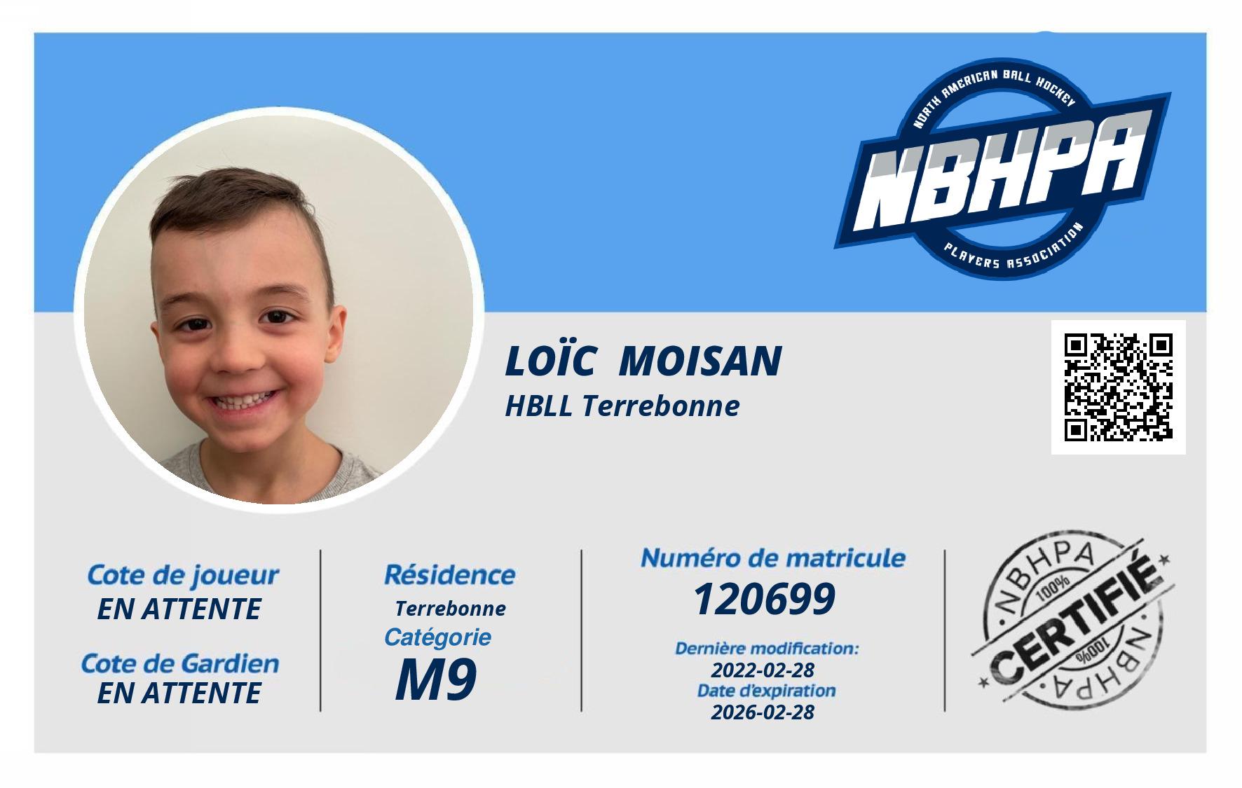Loïc  Moisan