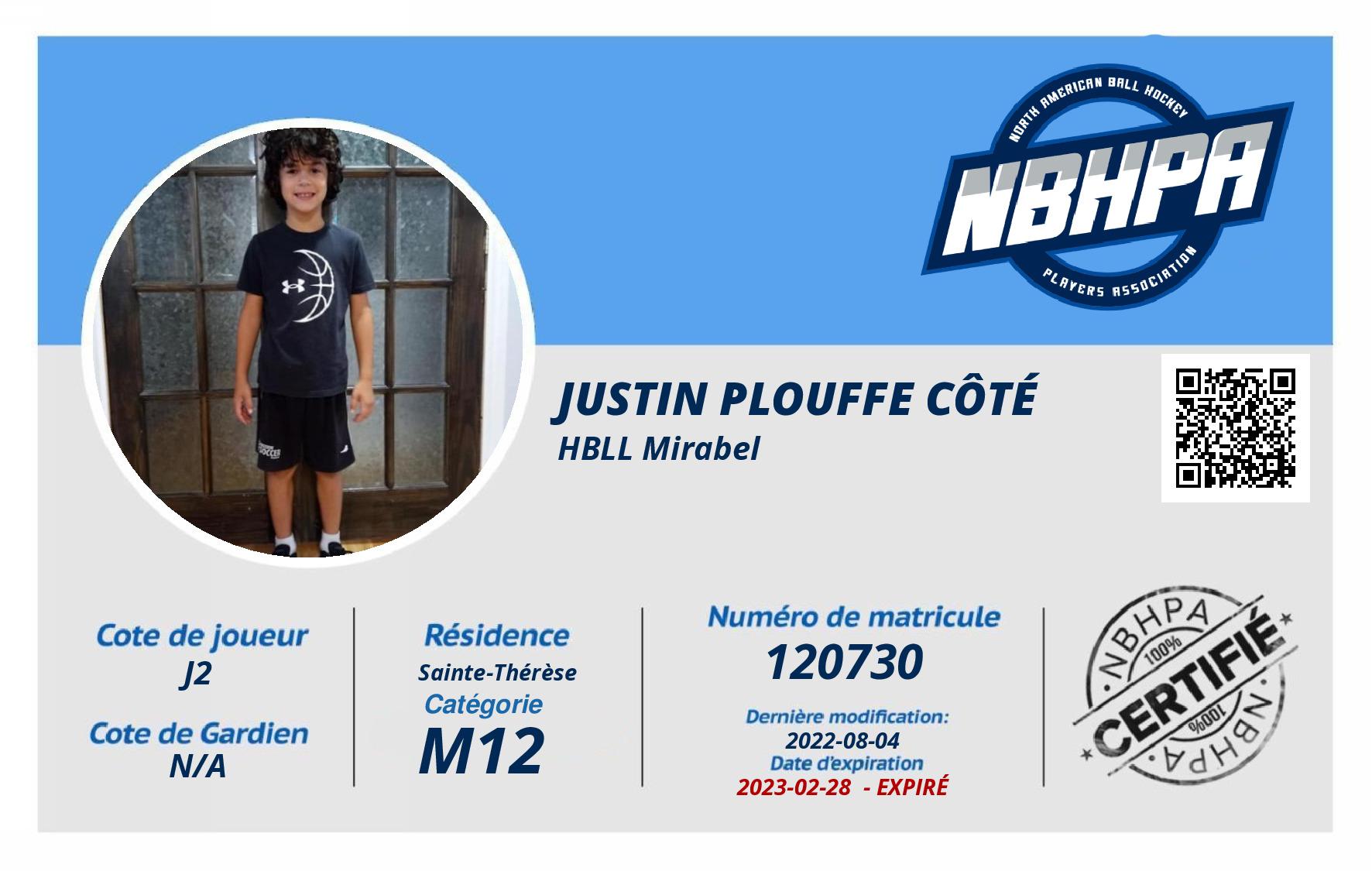 Justin Plouffe Côté