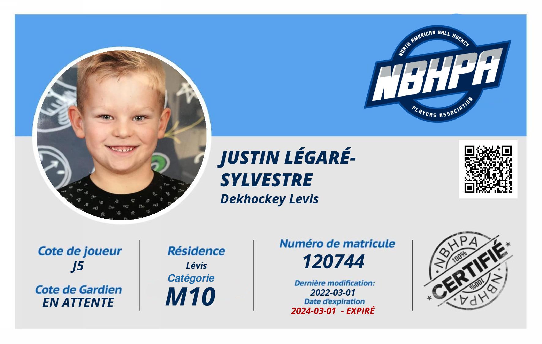 Justin Légaré-Sylvestre