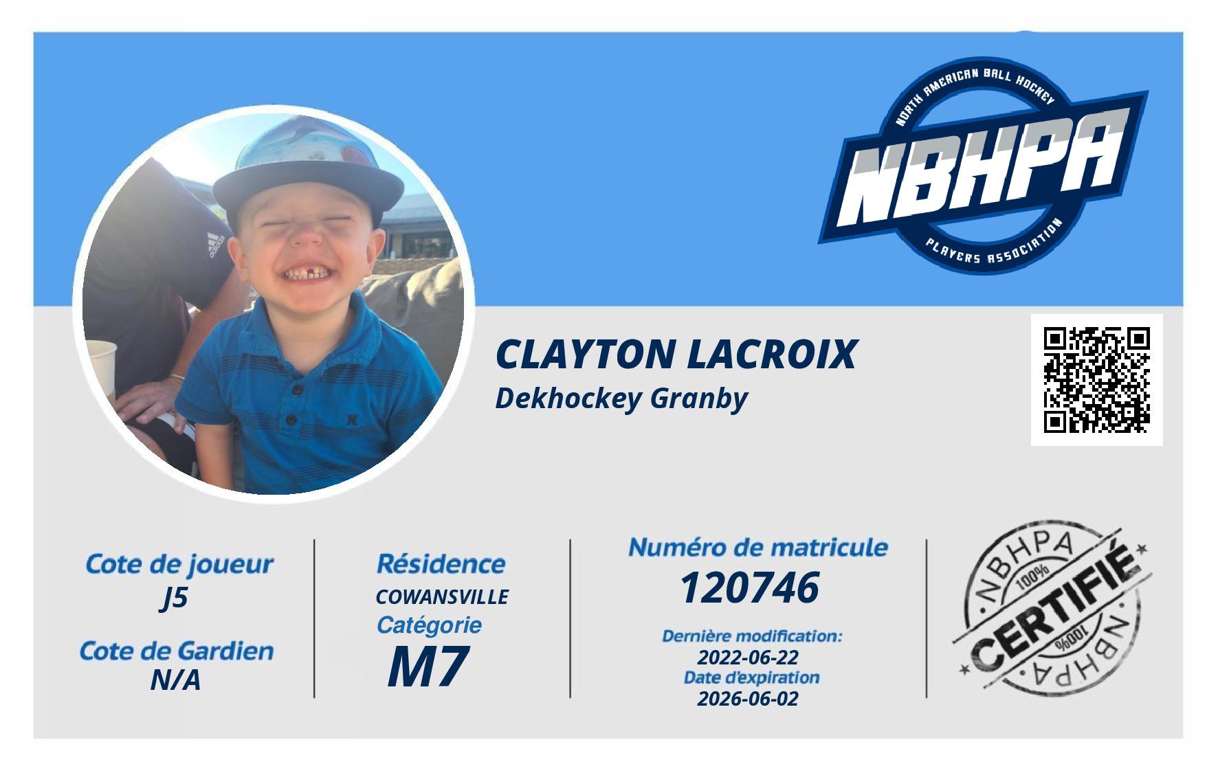 Clayton Lacroix