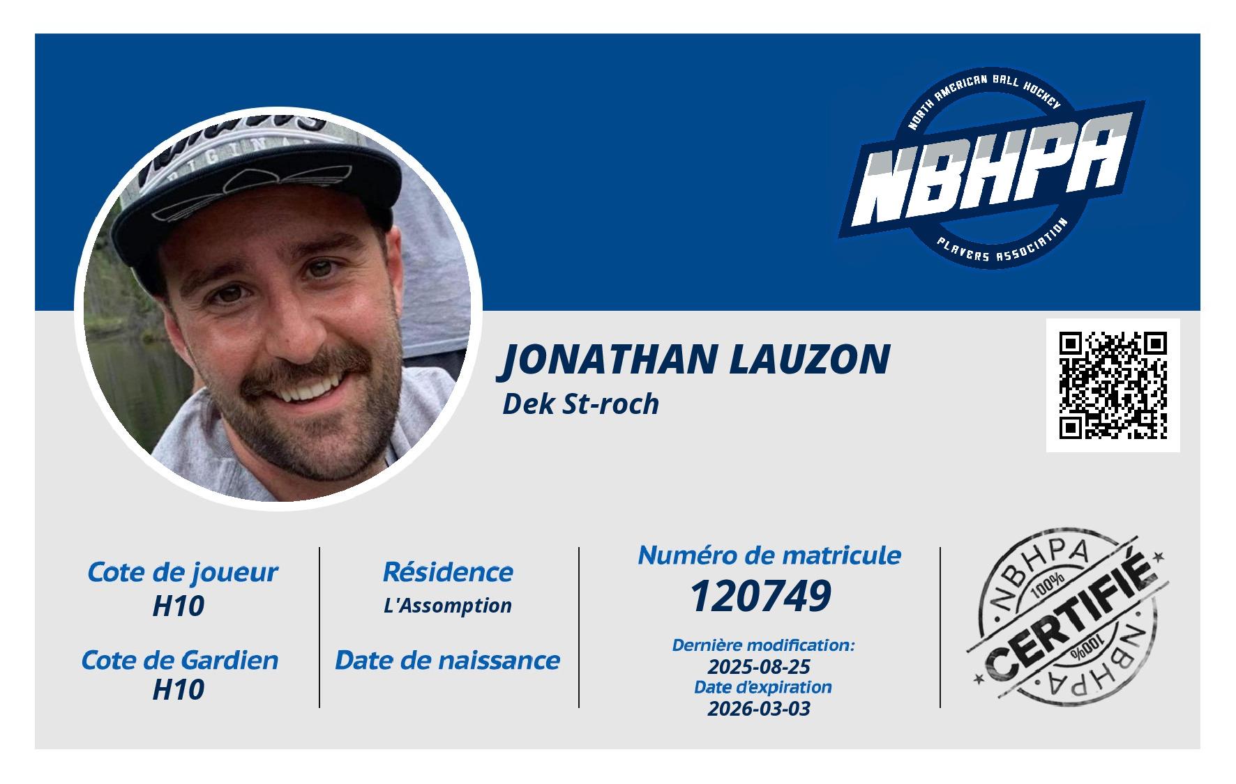 Jonathan Lauzon