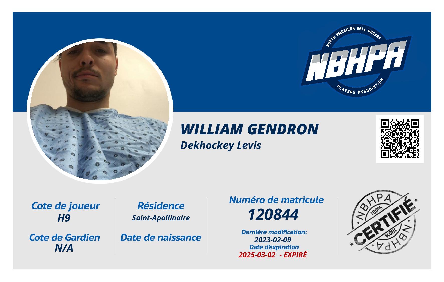 William Gendron