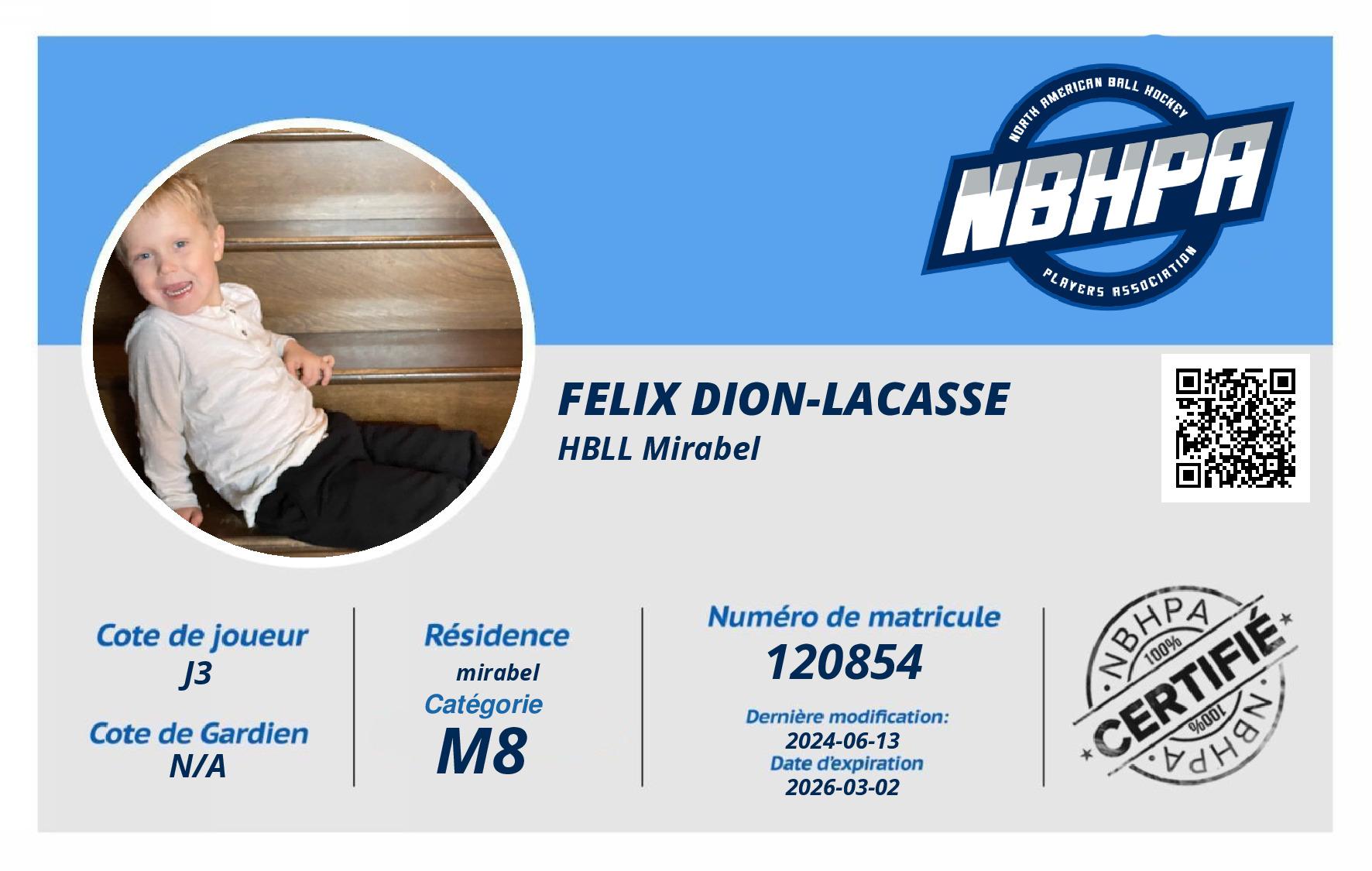 Felix Dion-Lacasse