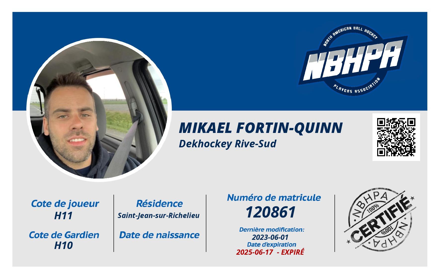 Mikael Fortin-Quinn 