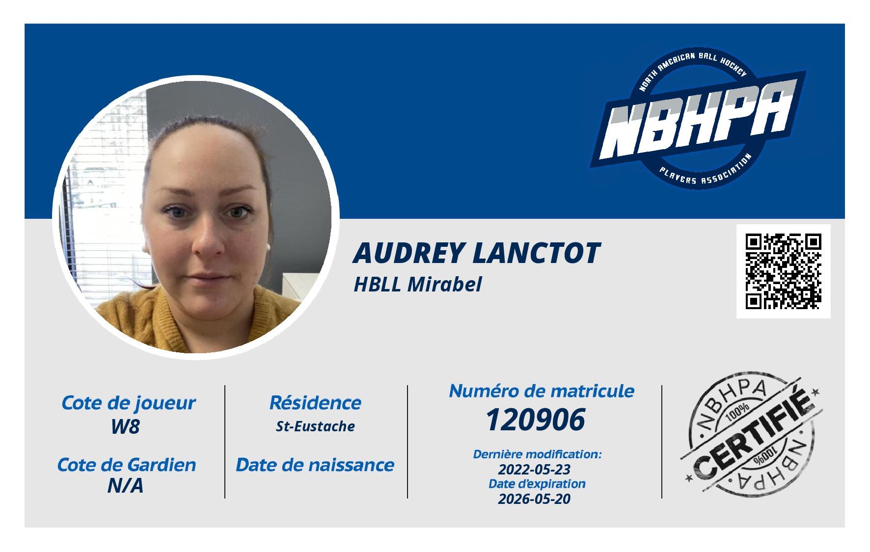 Audrey Lanctot
