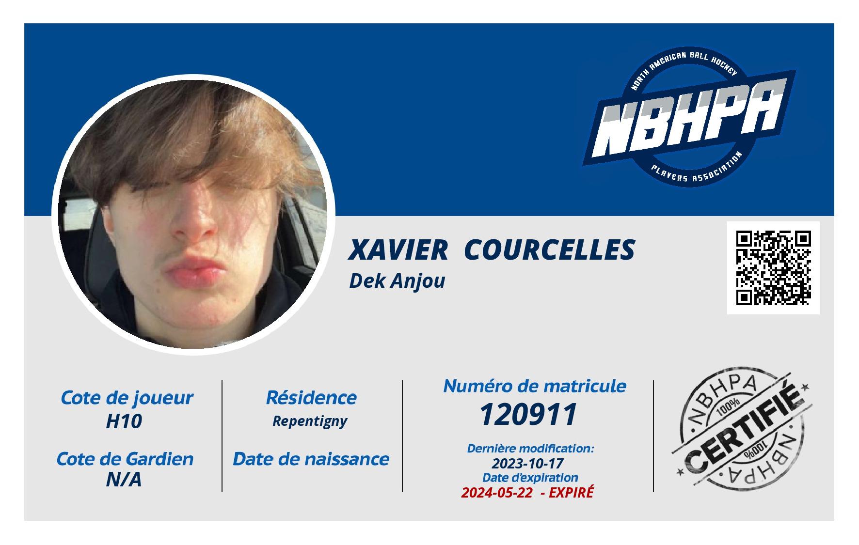 Xavier  Courcelles 