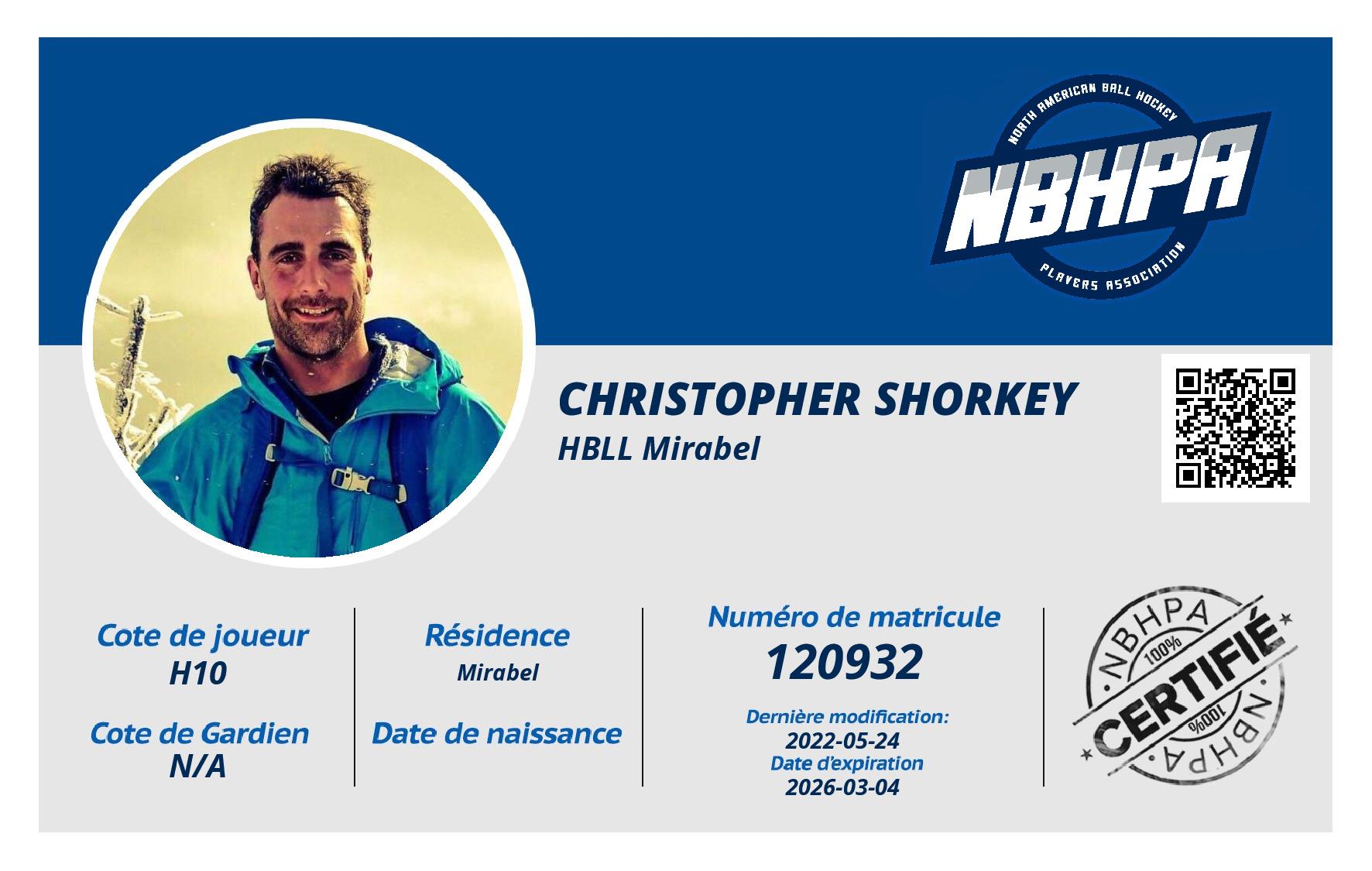 Christopher Shorkey