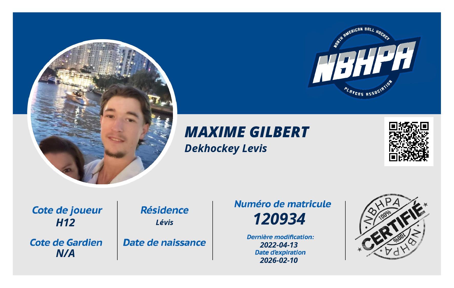 Maxime Gilbert