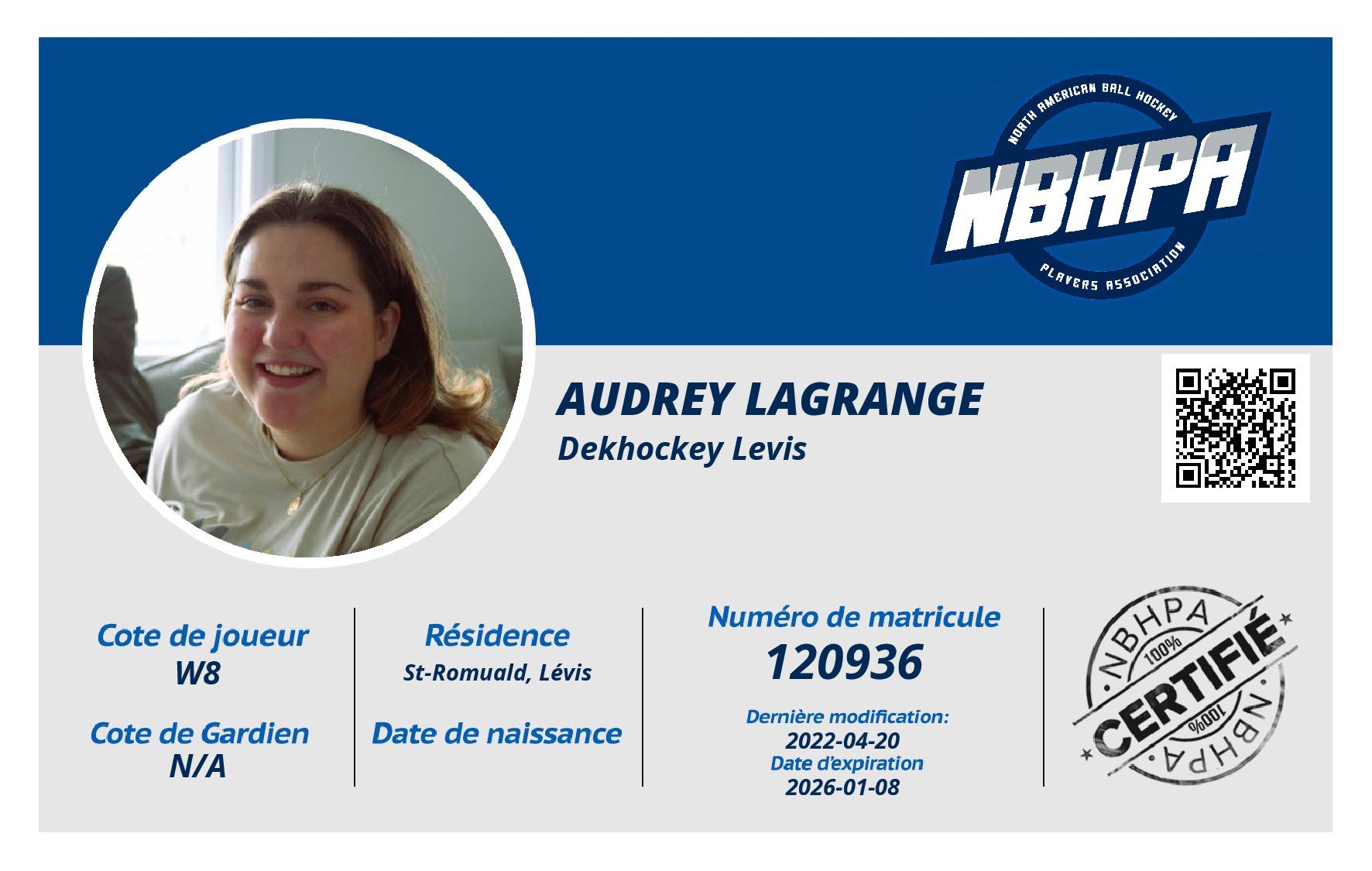 Audrey Lagrange