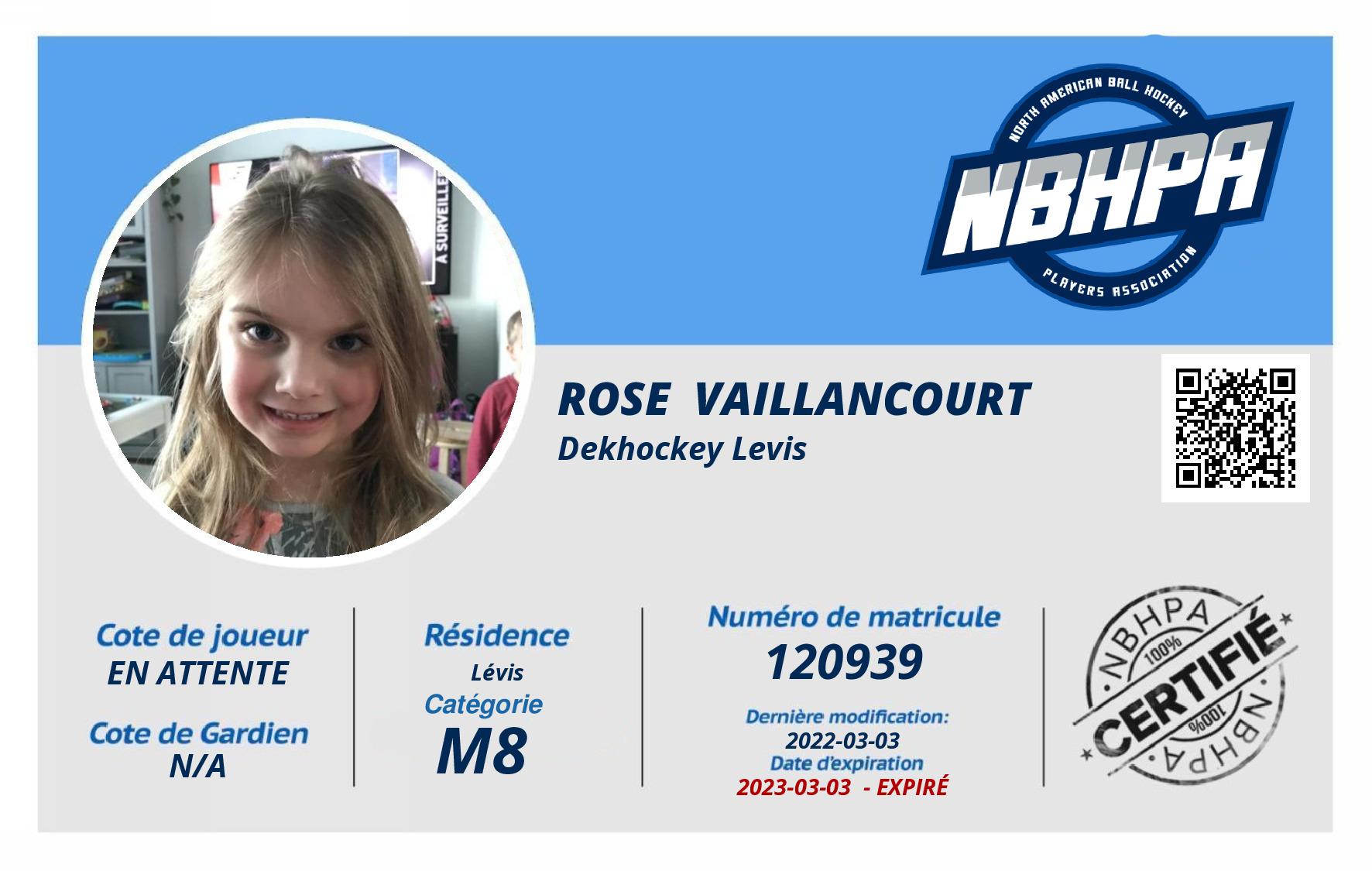 Rose  Vaillancourt
