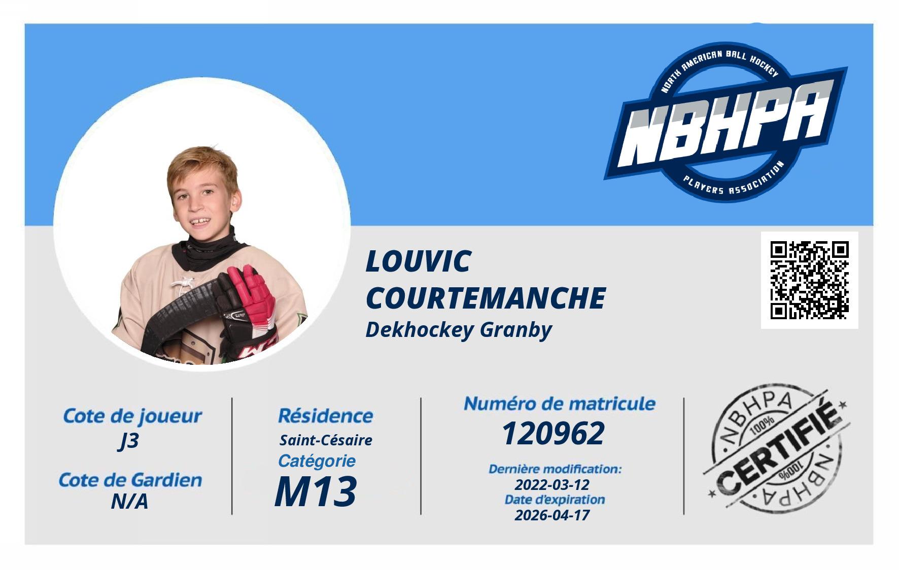 Louvic Courtemanche