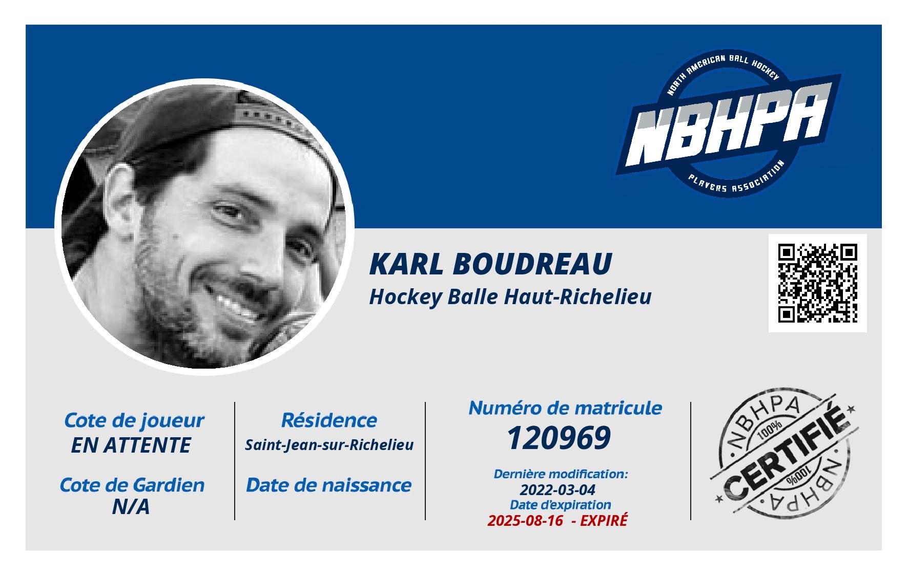 Karl Boudreau