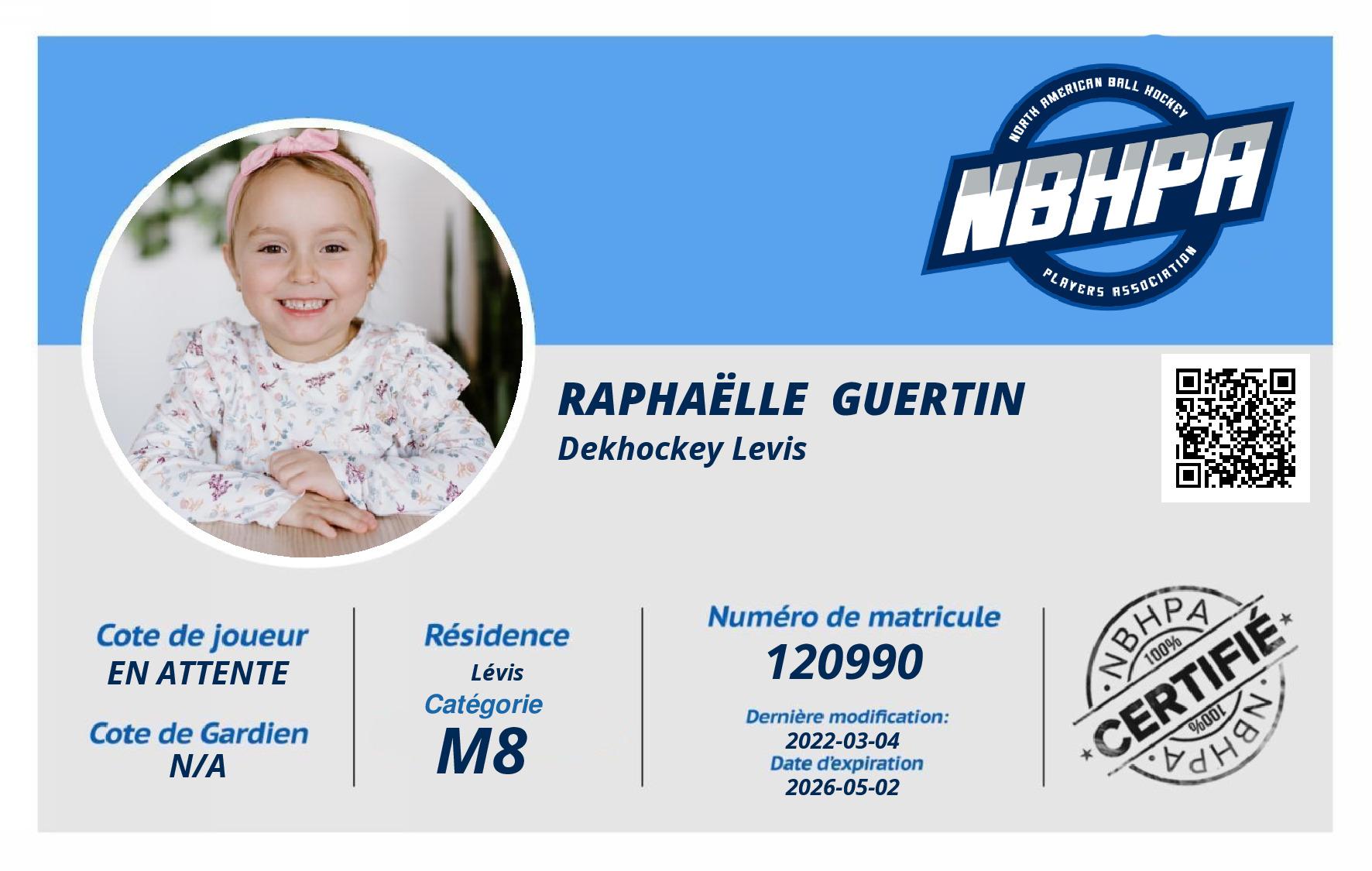 Raphaëlle  Guertin