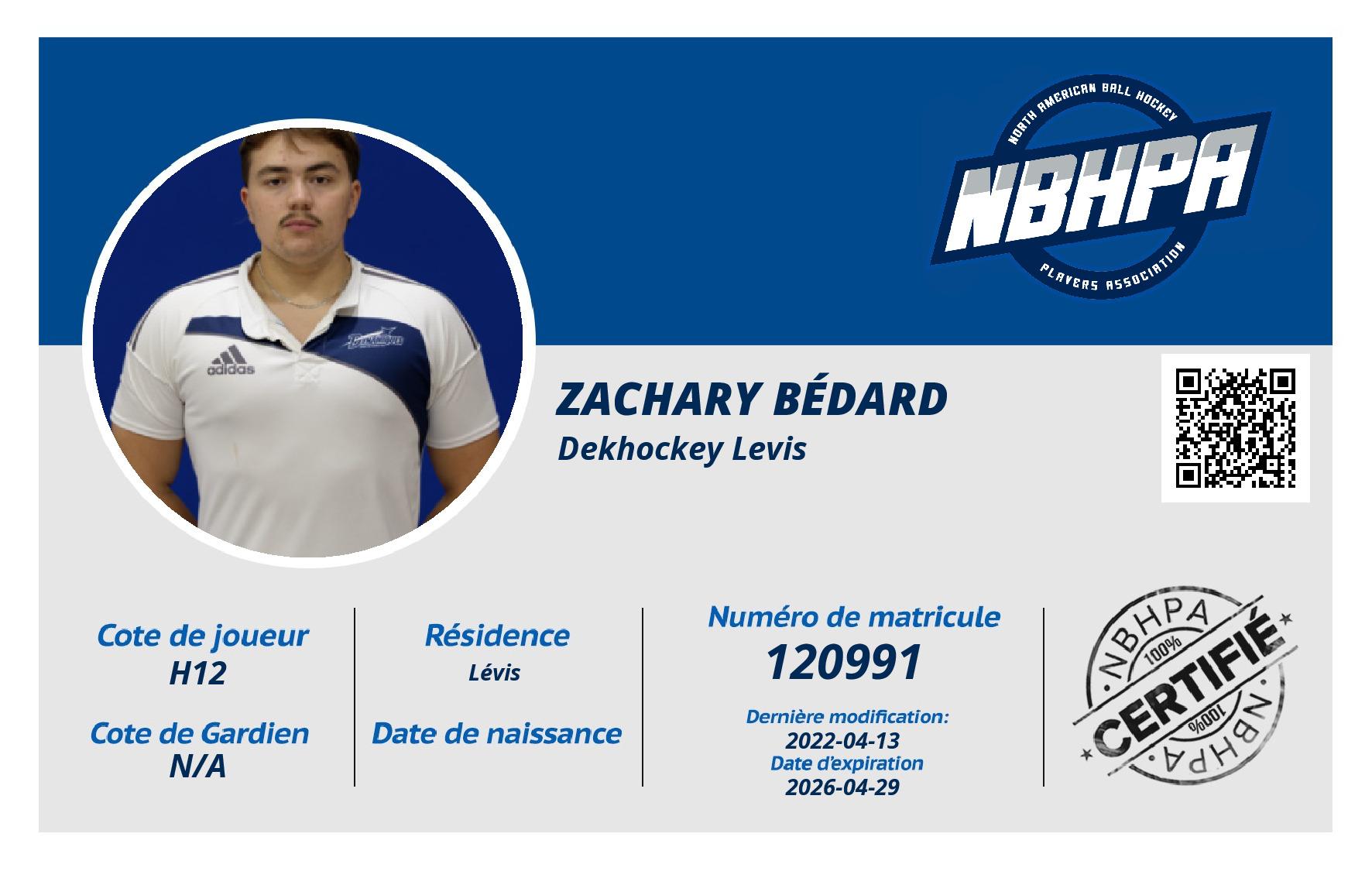 Zachary Bédard