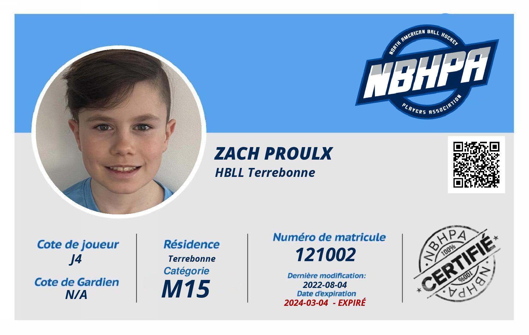 Zach Proulx