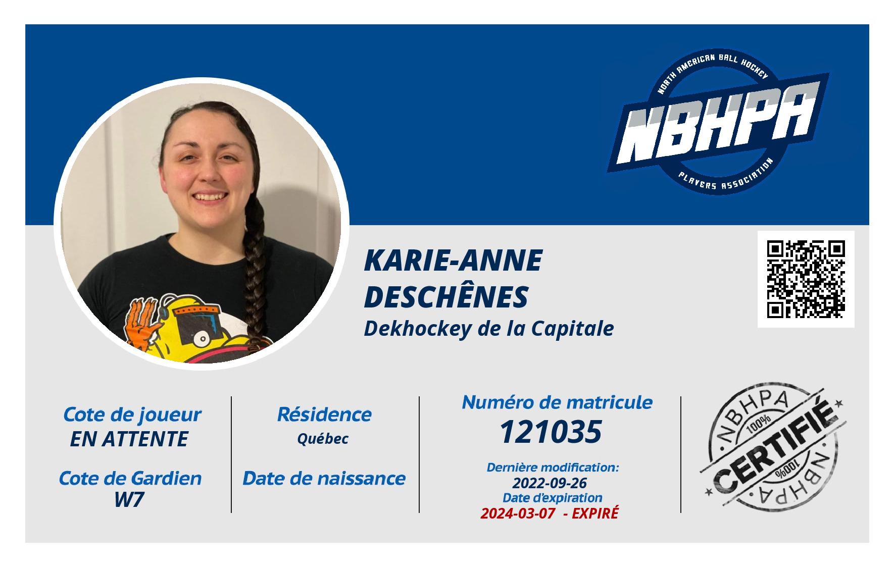 Karie-Anne  Deschênes 