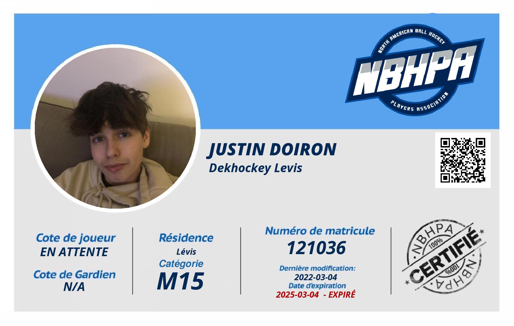 Justin Doiron