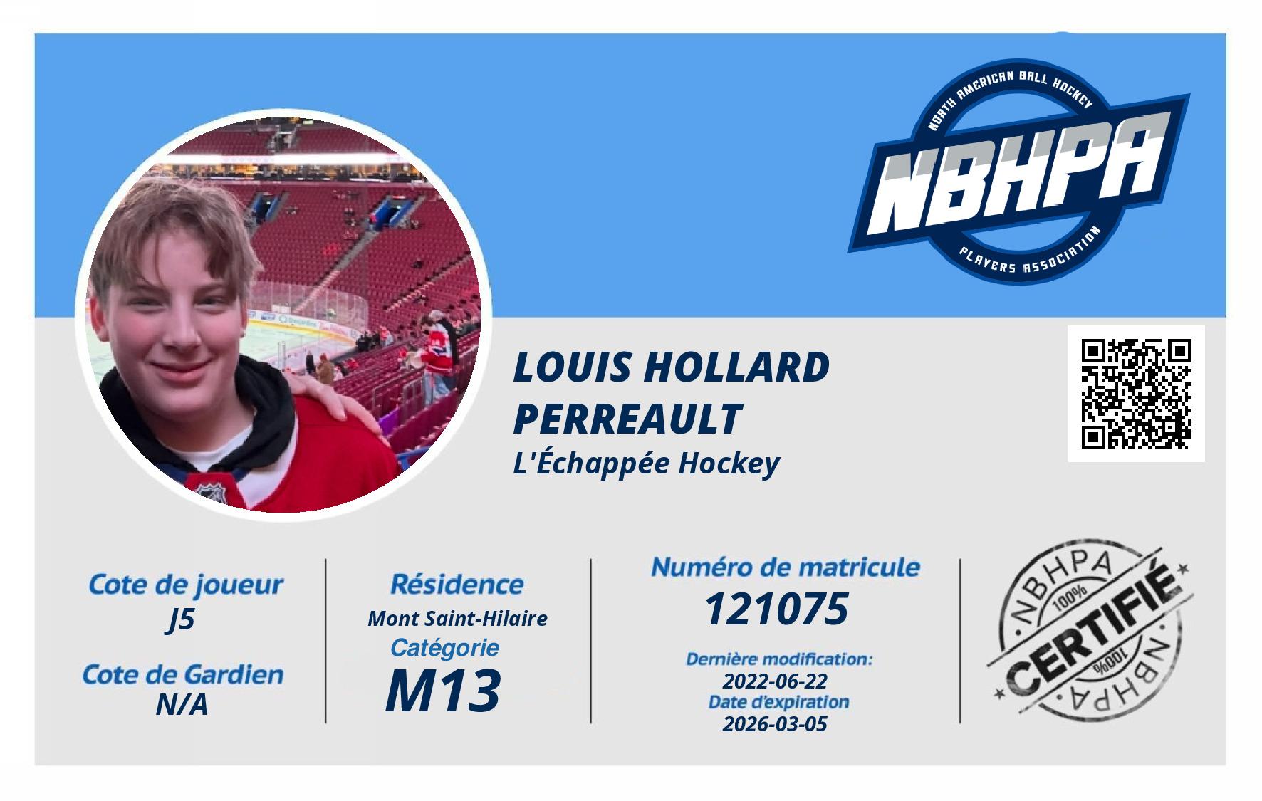 Louis Hollard Perreault