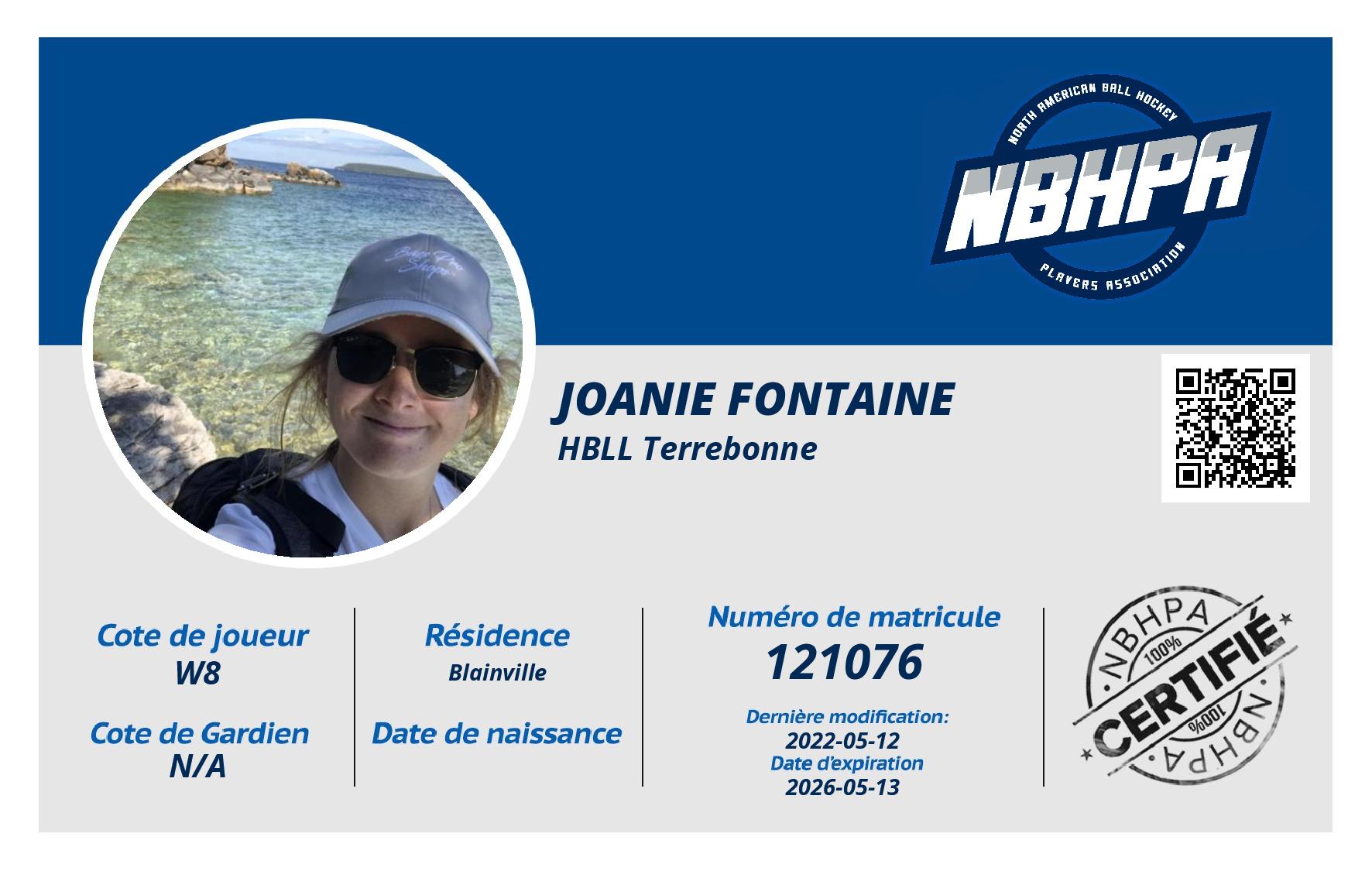 Joanie Fontaine 