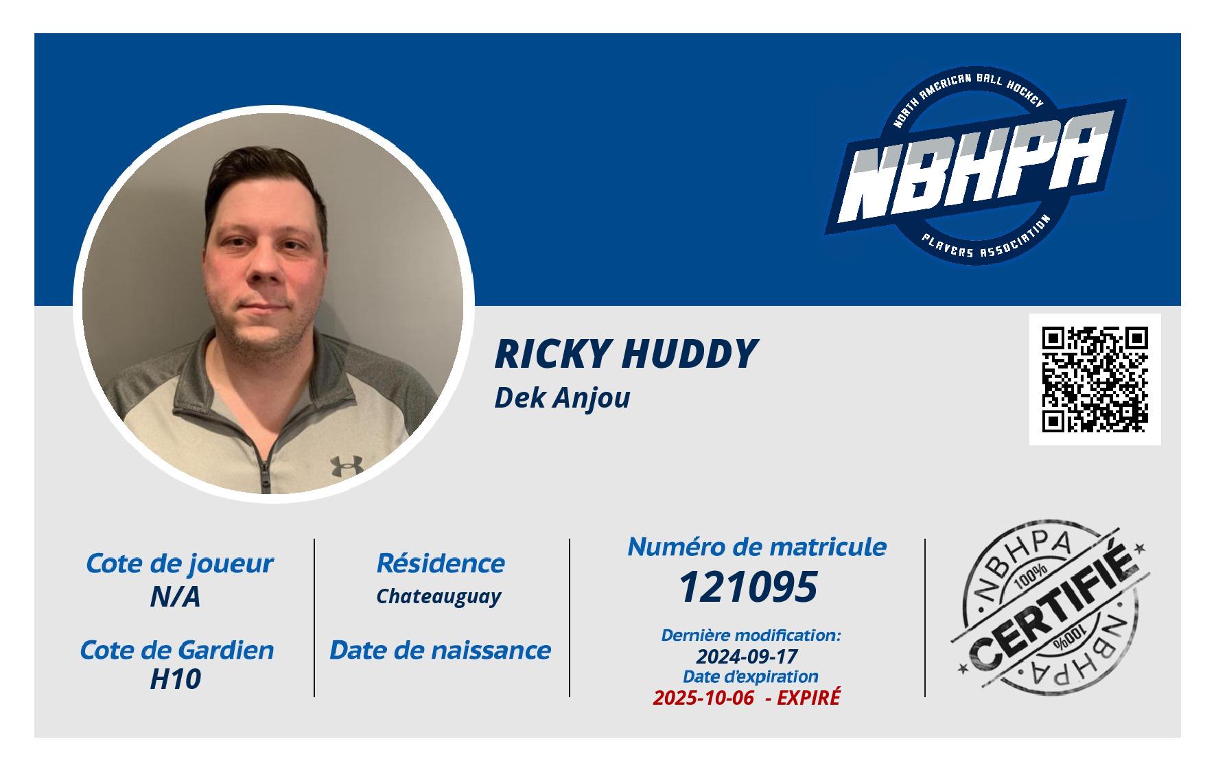 Ricky Huddy