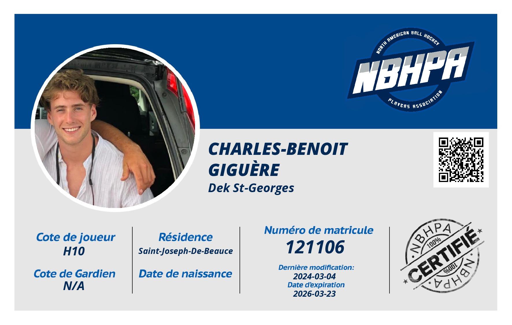 Charles-Benoit Giguère