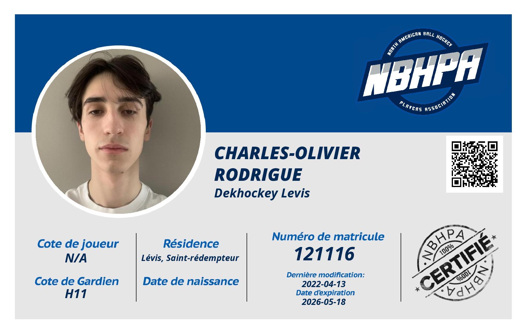 Charles-Olivier  Rodrigue