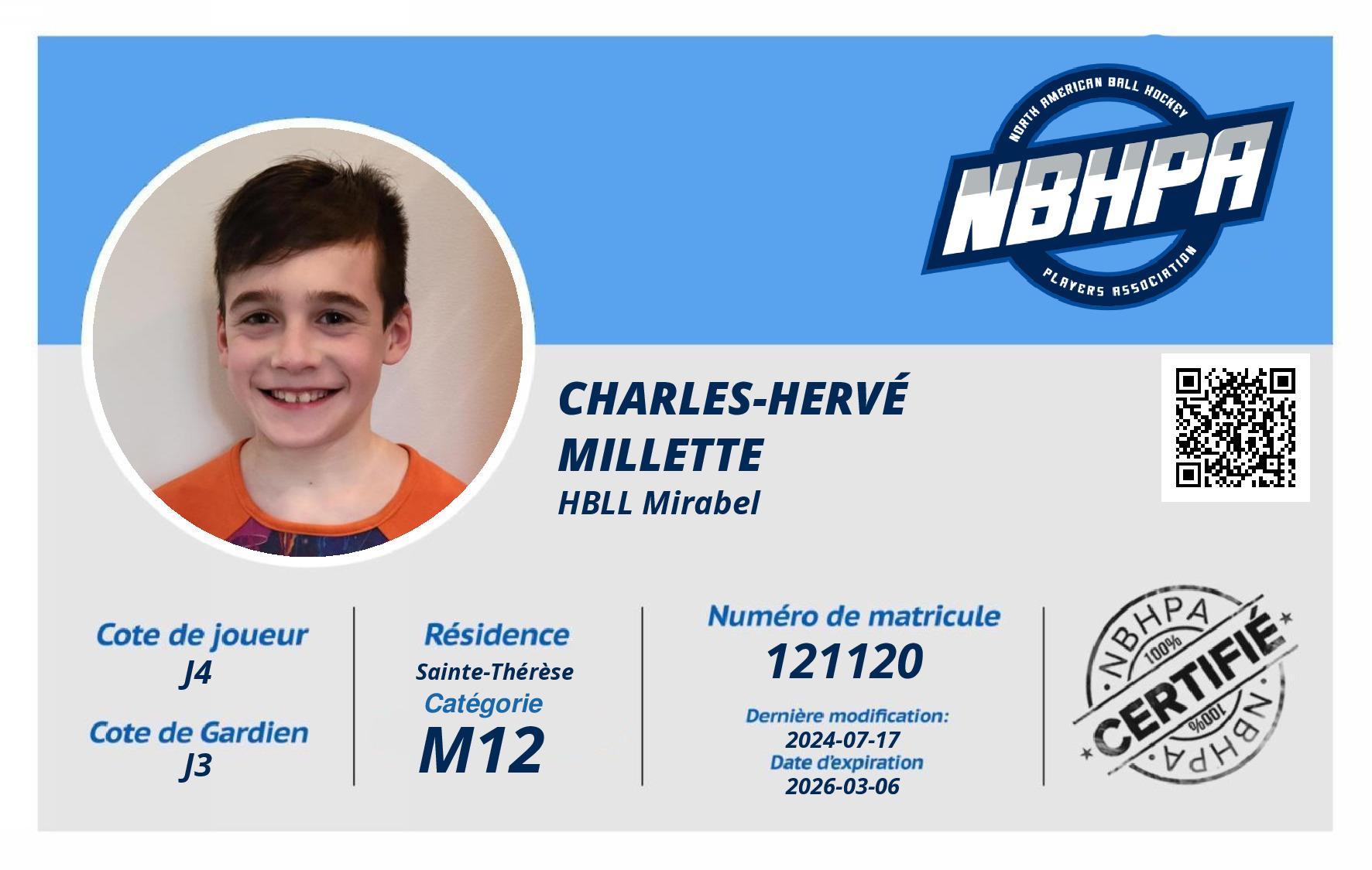 Charles-Hervé Millette