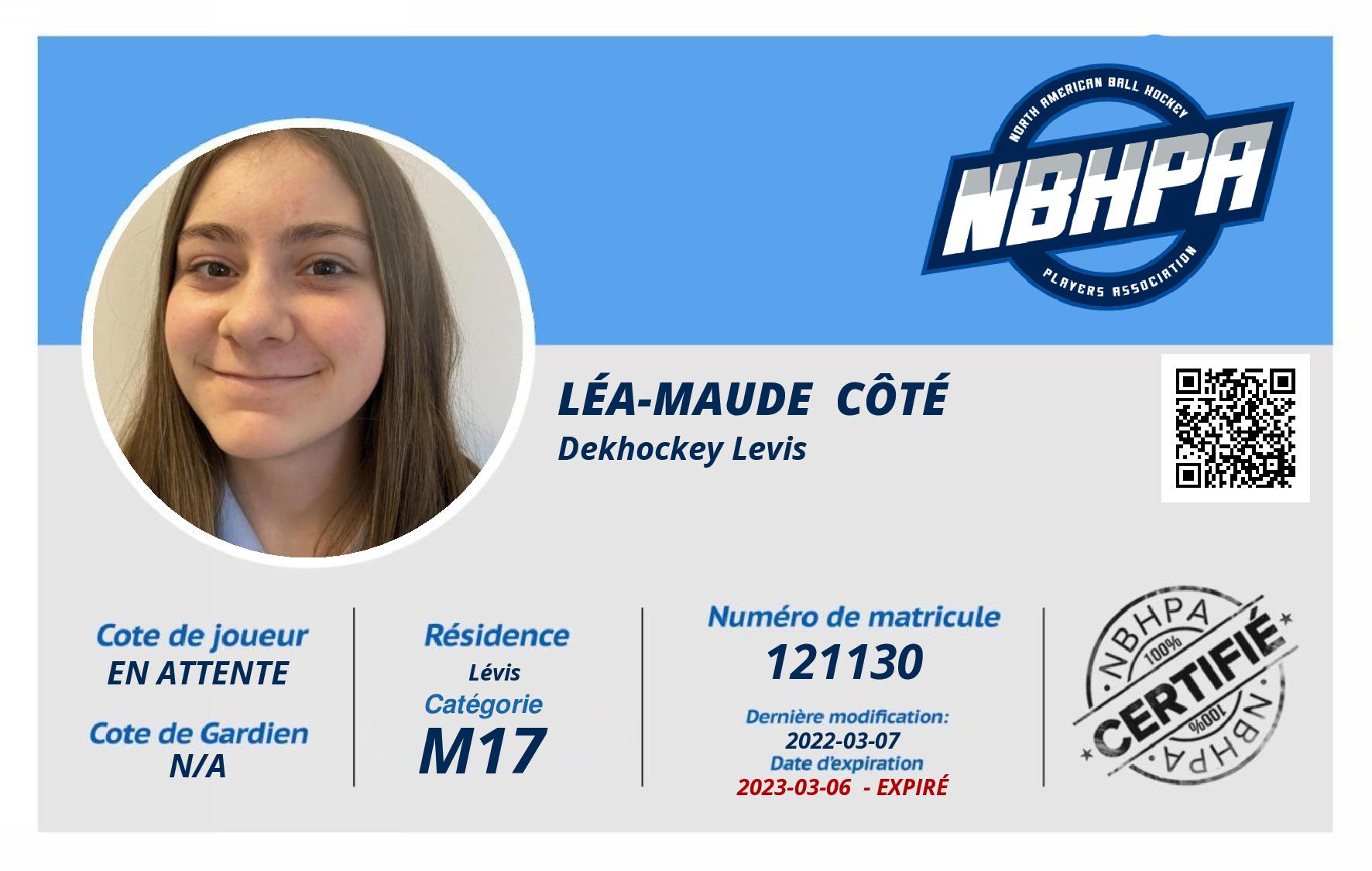 Léa-Maude  Côté 
