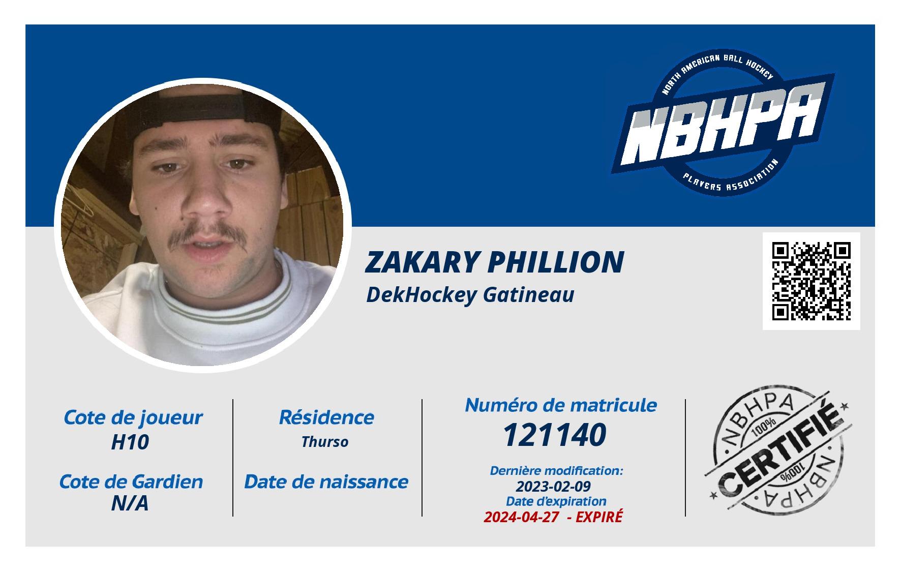 Zakary Phillion