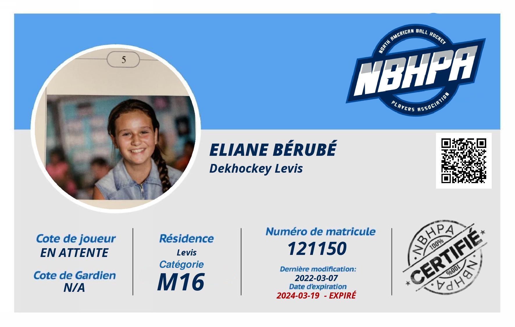 Eliane Bérubé 