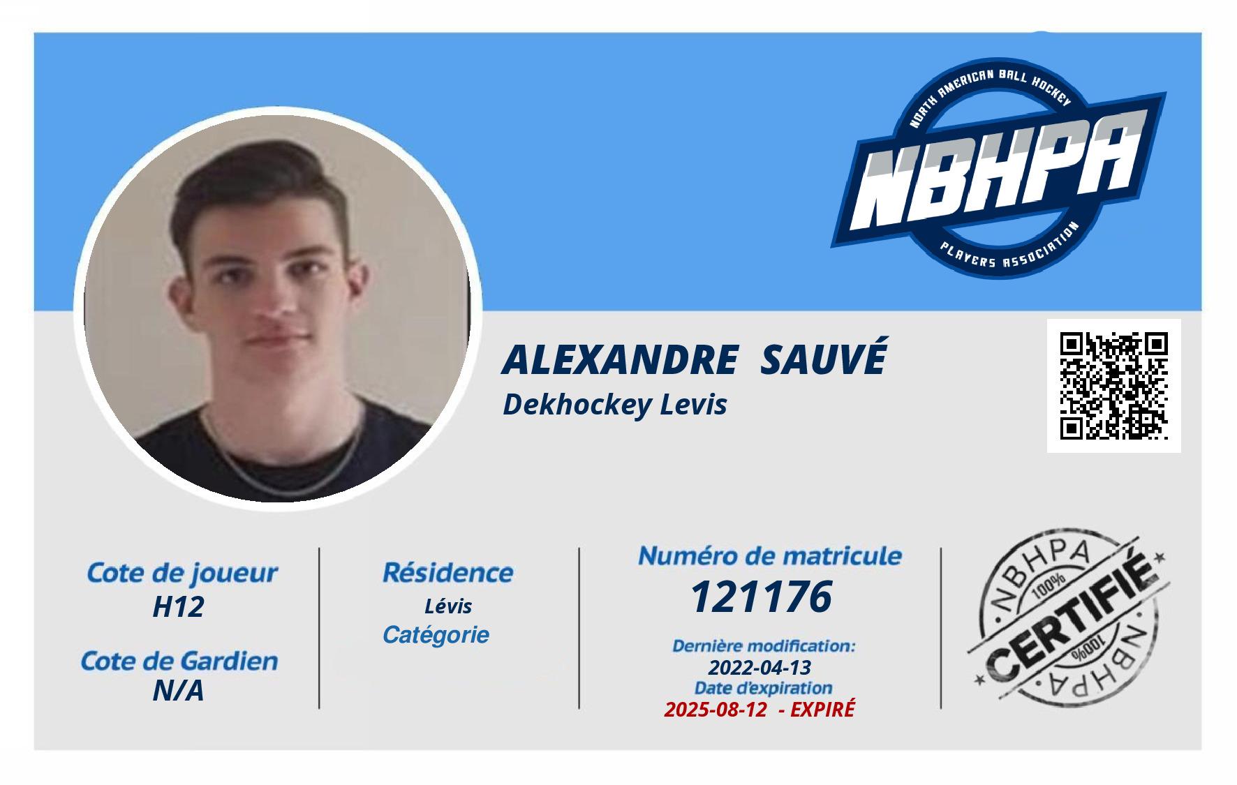 Alexandre  Sauvé