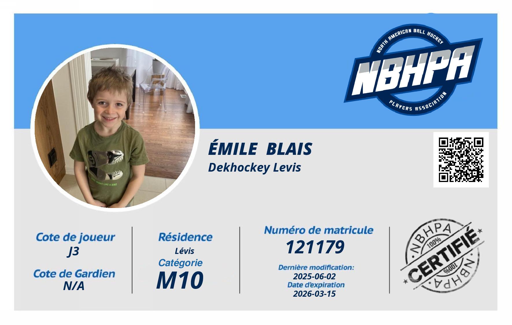 Émile  Blais