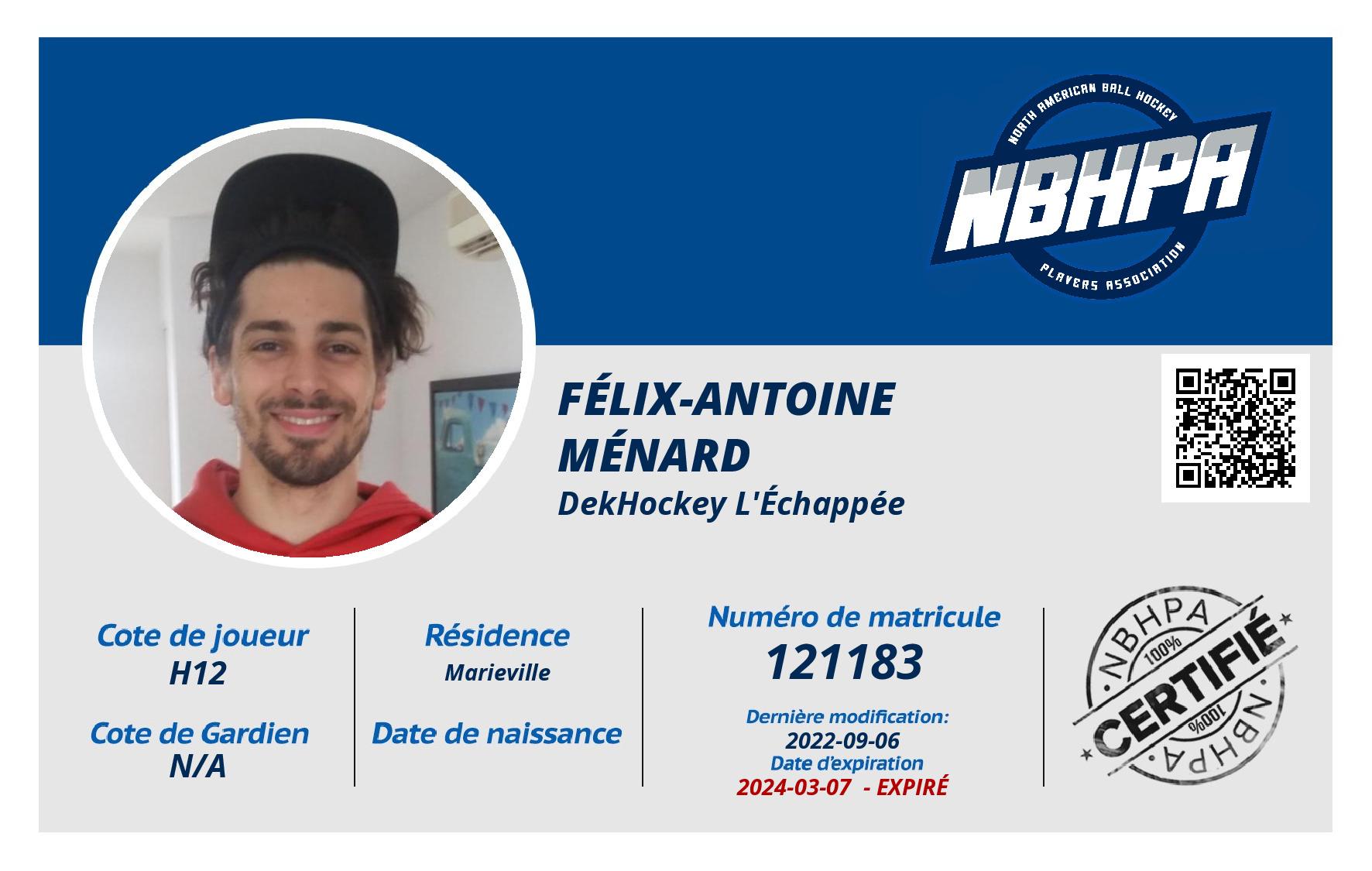Félix-Antoine Ménard