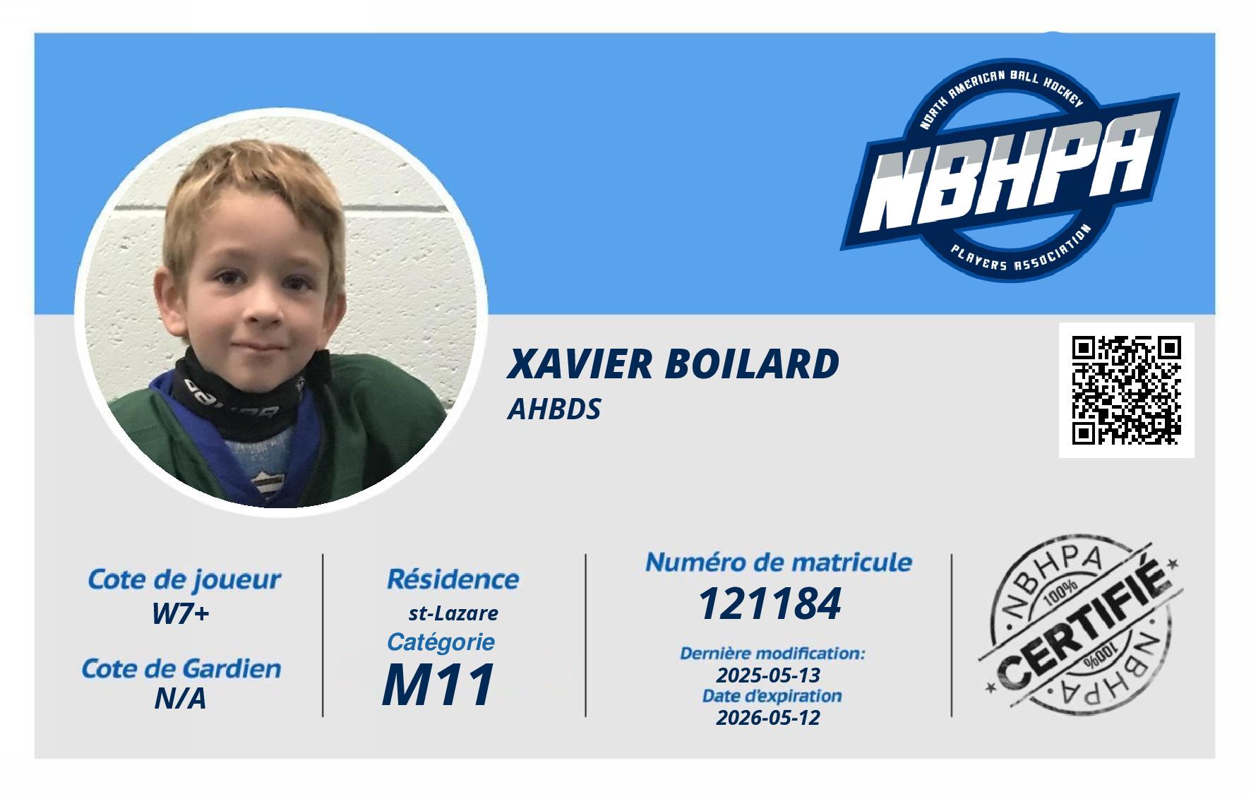 Xavier Boilard