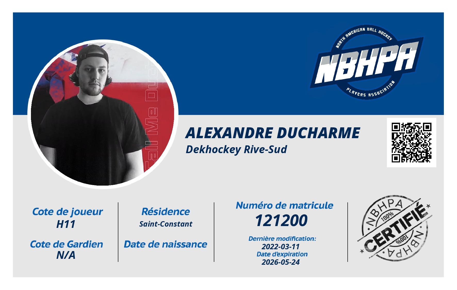 Alexandre Ducharme