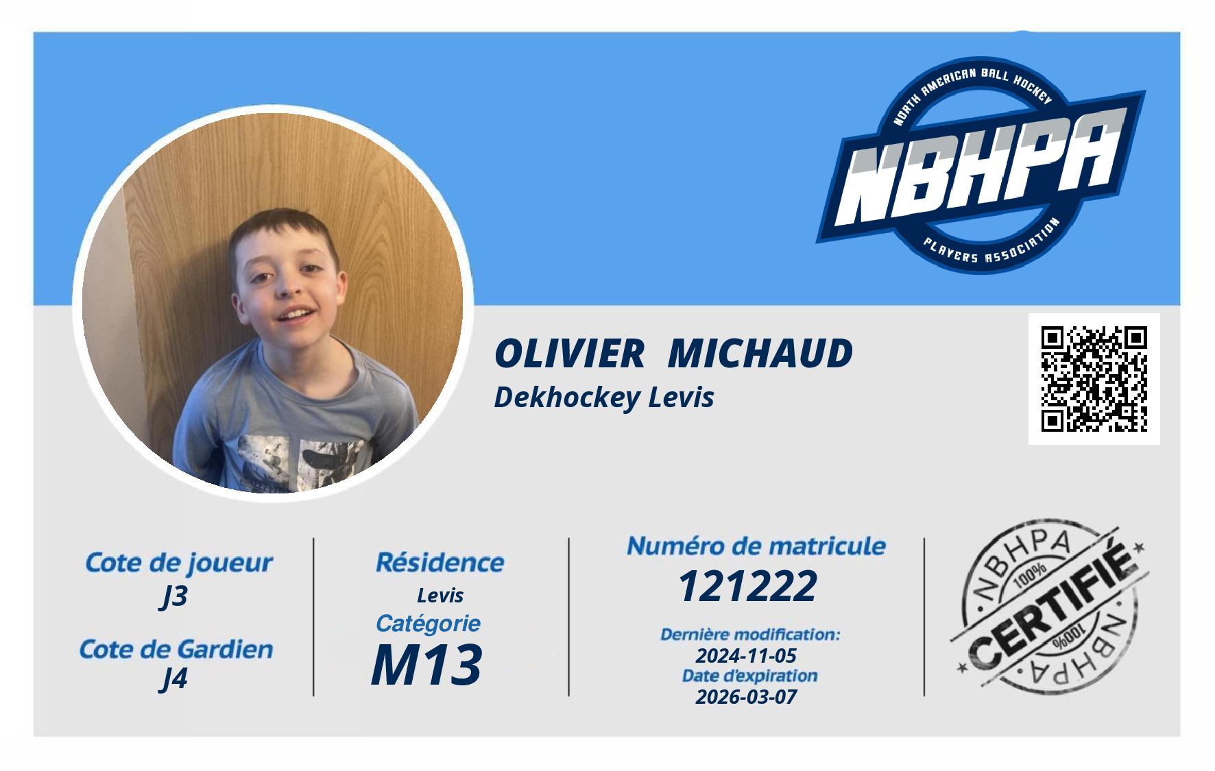 Olivier  Michaud
