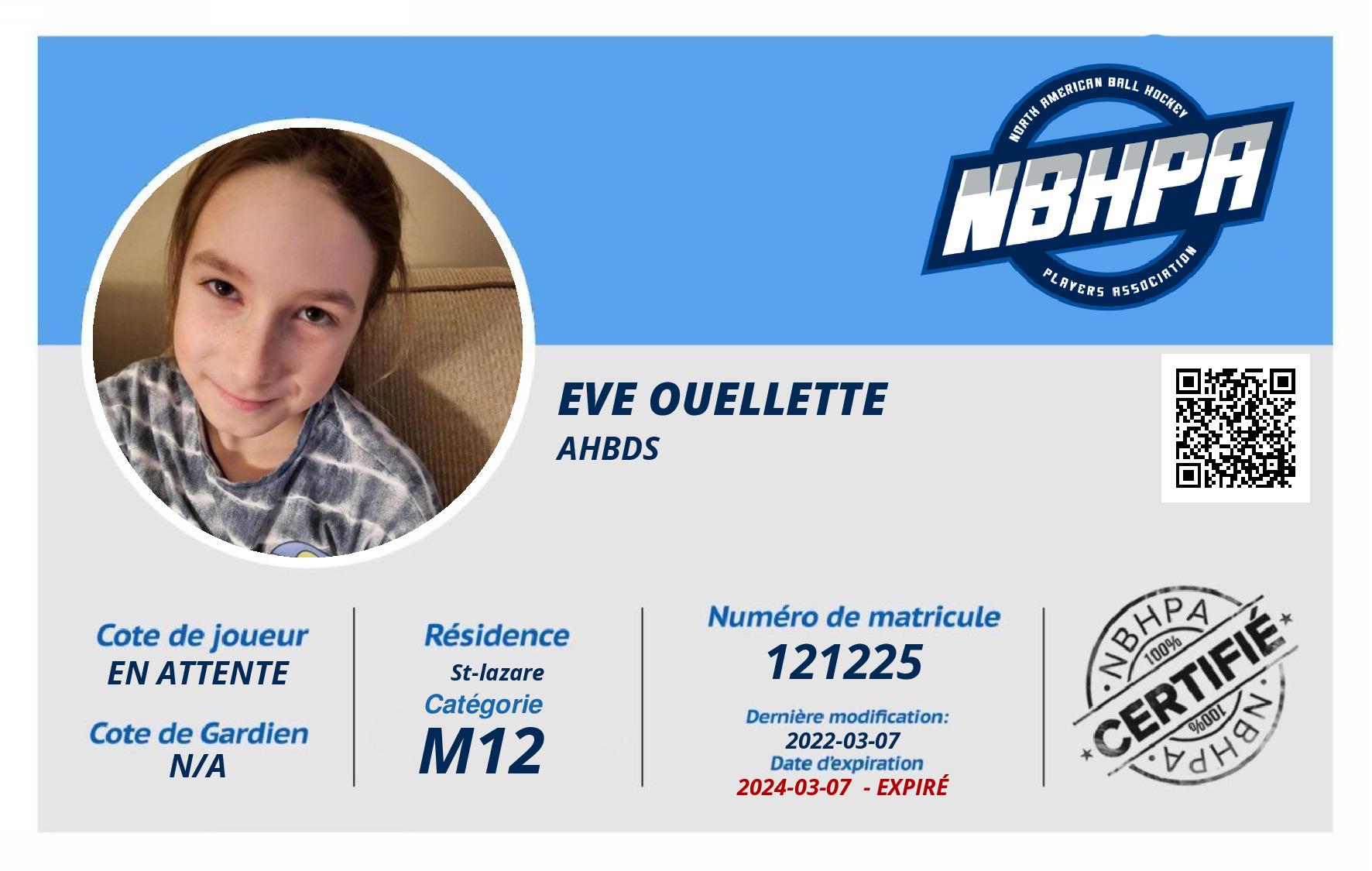Eve Ouellette