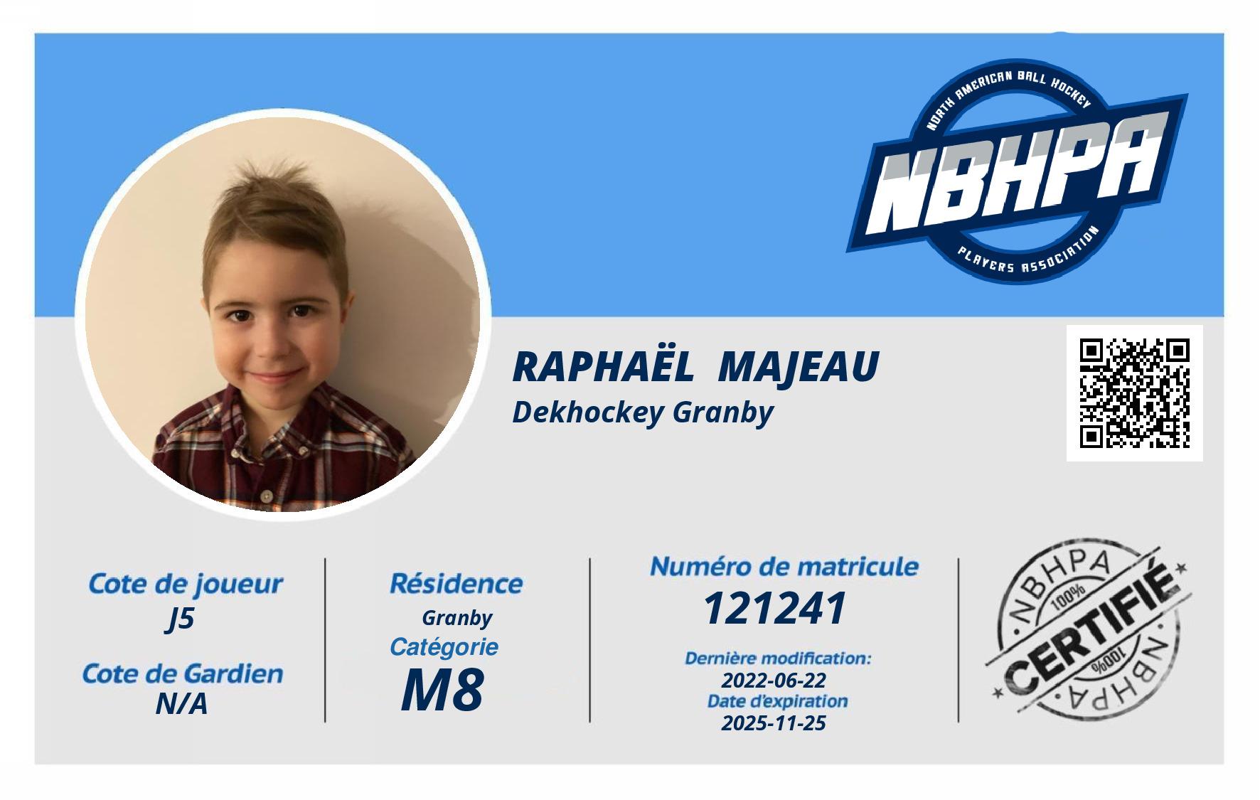 Raphaël  Majeau