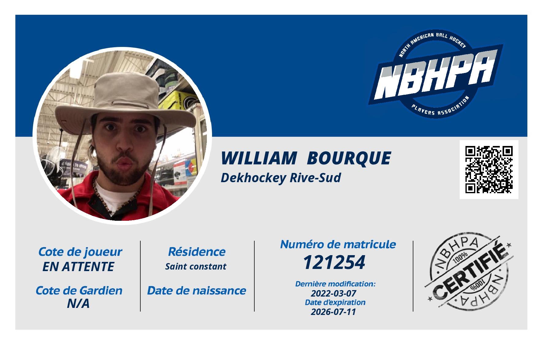 William  Bourque 