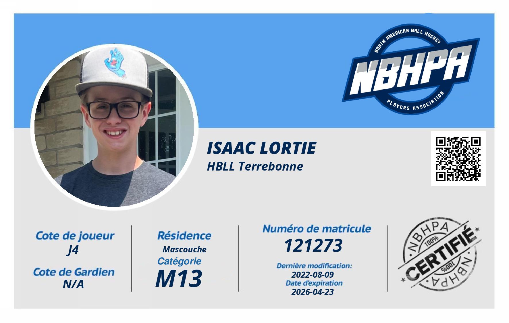Isaac Lortie
