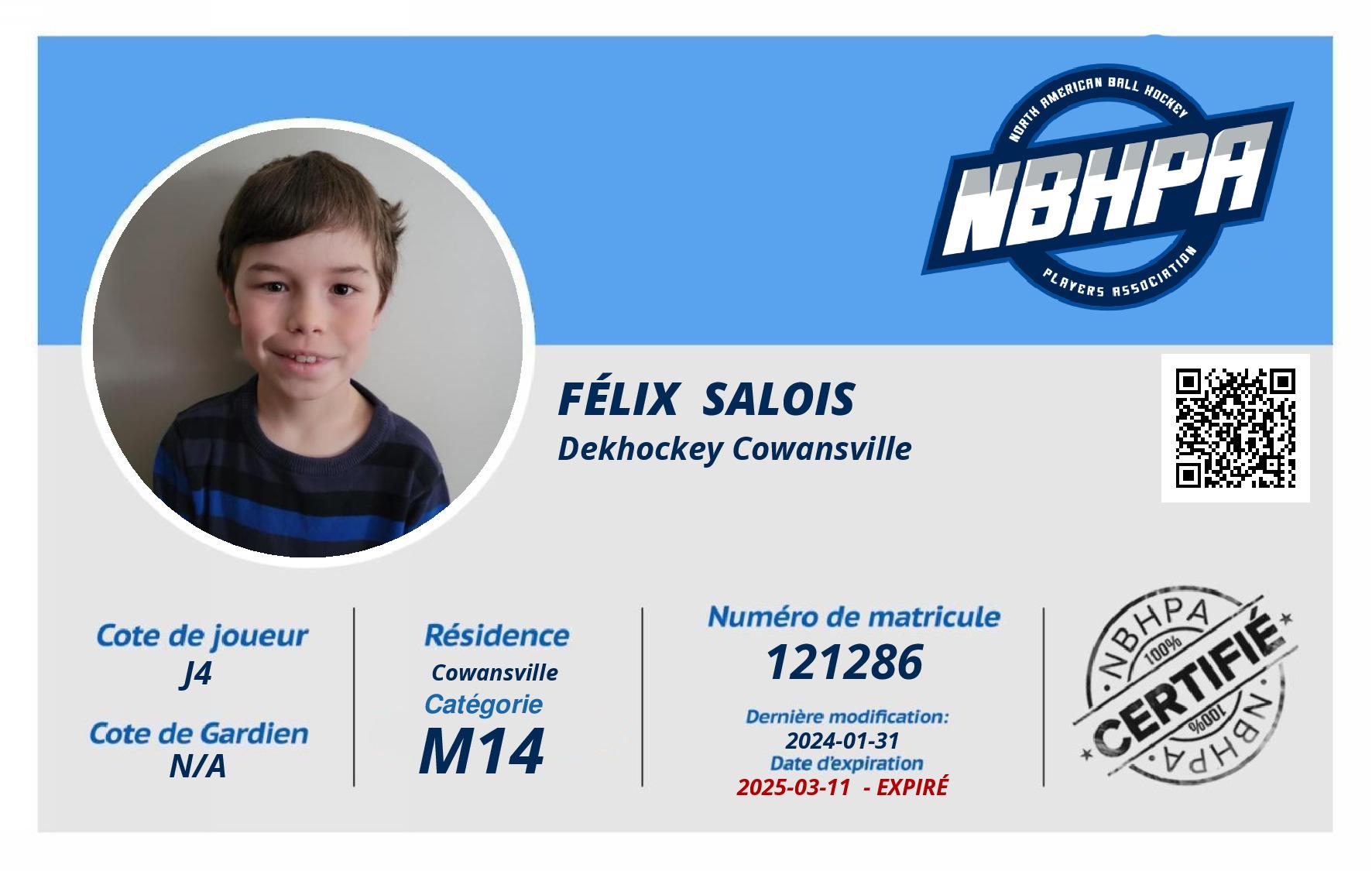 Félix  Salois 